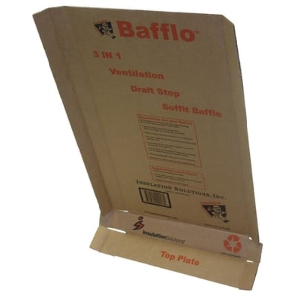 3 in 1 Cardboard Ventilation Draft Stop Soffit Baffle - All Sizes