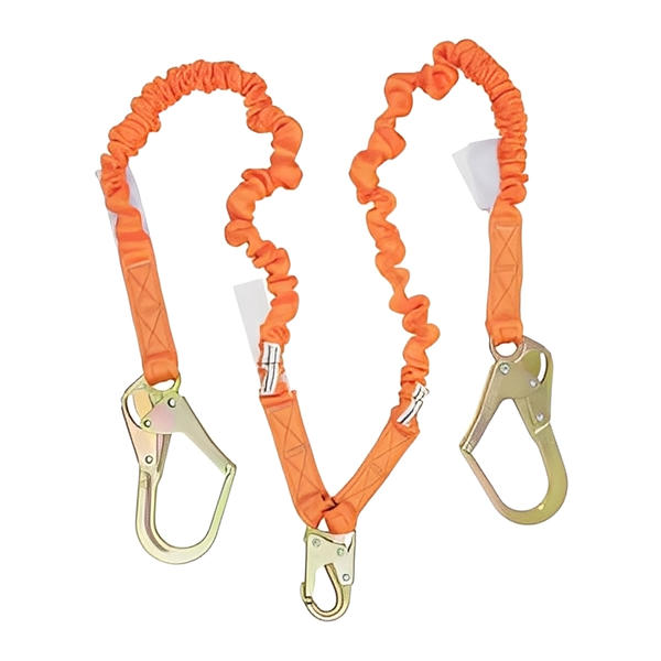 4.5 ft - 6 ft Double Leg Stretch Internal Lanyard Hooks - All Sizes