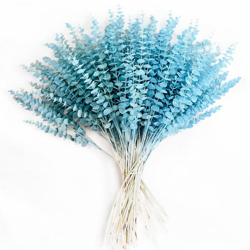 Fake Eucalyptus Stems - Artificial Greenery Leaves For Decor