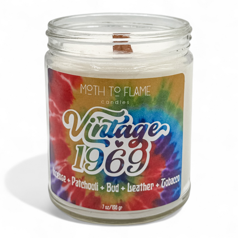 Vintage 1969 β 7 oz / 12 oz Candle