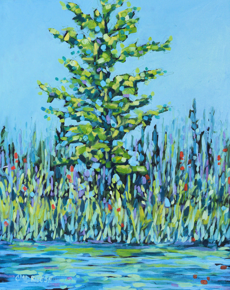 "Still Waters, Wild Spirit" Giclee Print on Paper or Canvas. Michigan Artist Christi Dreese