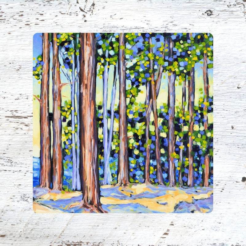 Coaster/ Trivet/ Magnet: Breeze Between the Trees I