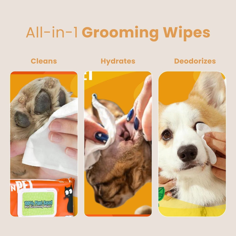 Dog Wipes Cleaning & Deodorizing 400 Count