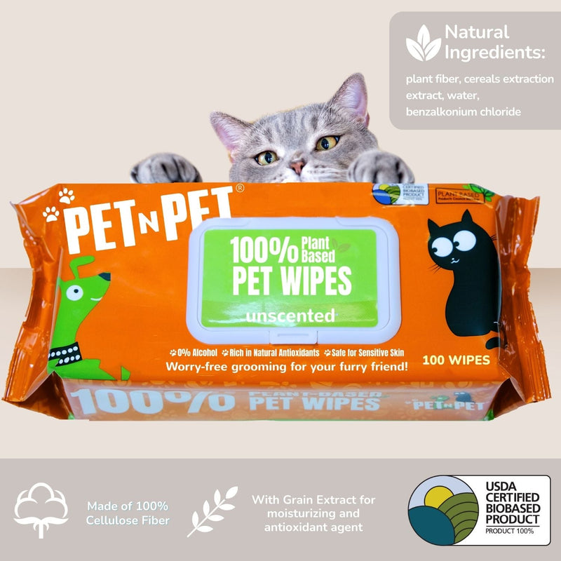 Dog Wipes Cleaning & Deodorizing 400 Count