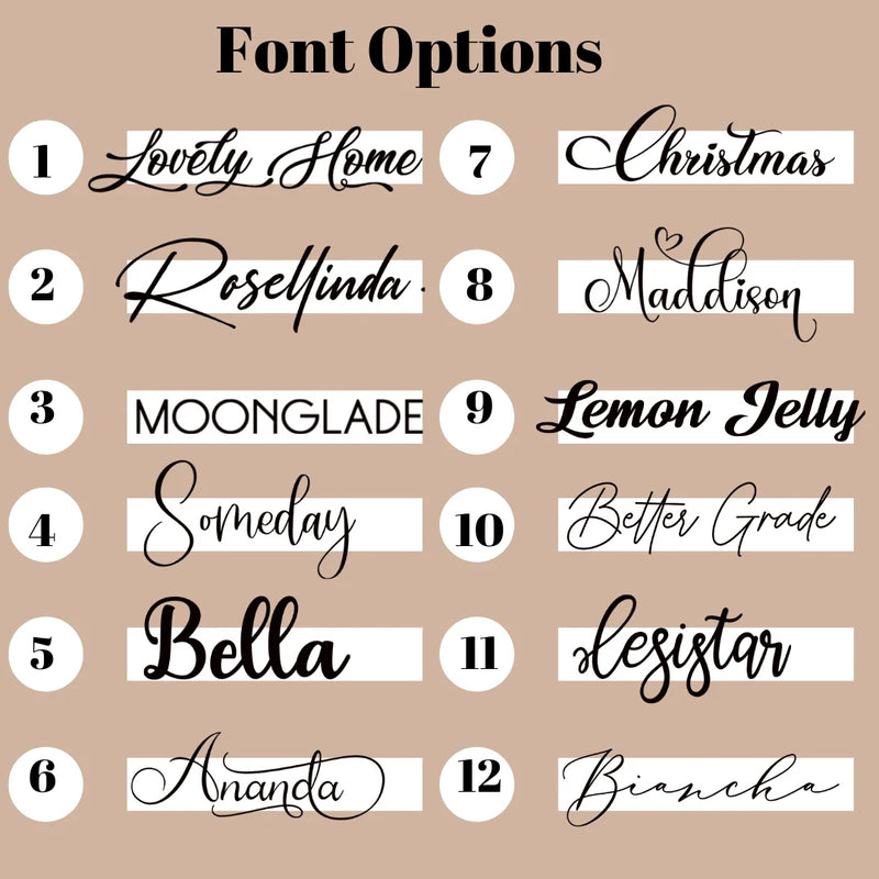 Custom Name Vinyl Room Wall Decal Sticker