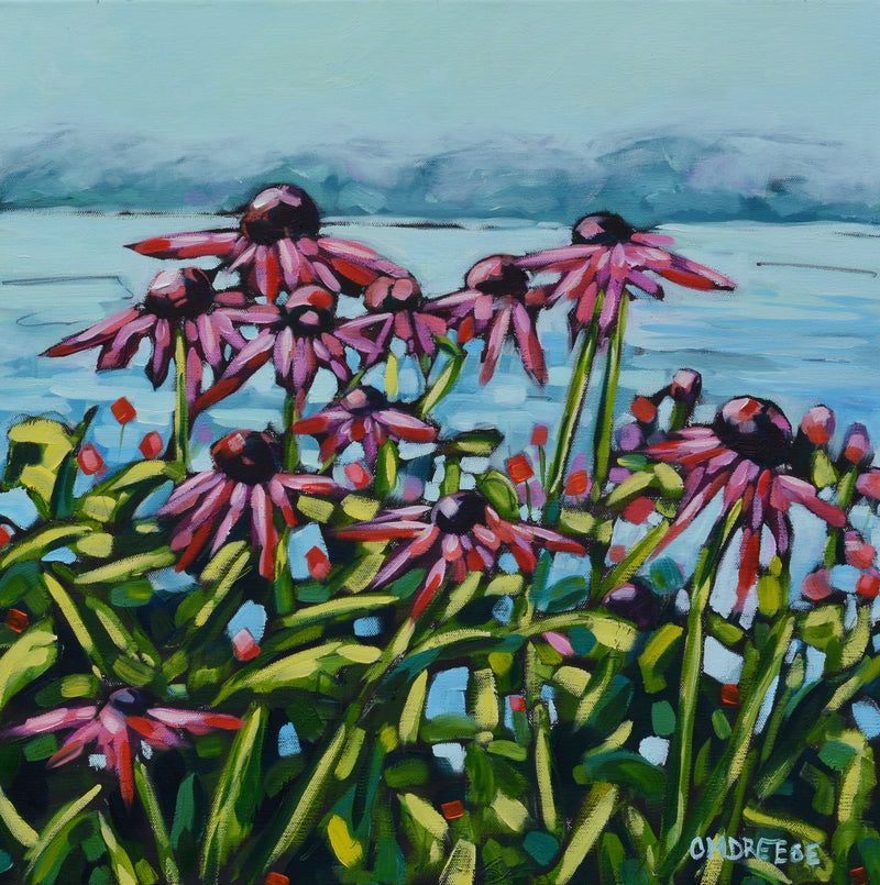 "Nature's Secret" Oil Painting on Canvas, Original Oil Painting on Canvas, Michigan Artist Christi Dreese