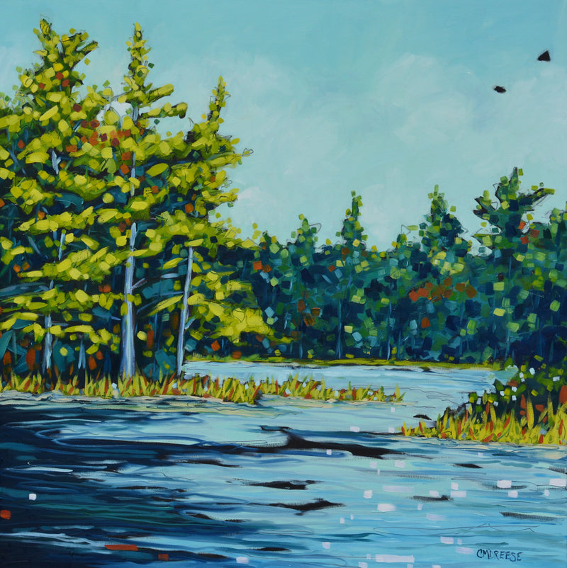 "A Time to Reflect" Giclee Print on Paper or Canvas. Michigan Artist Christi Dreese