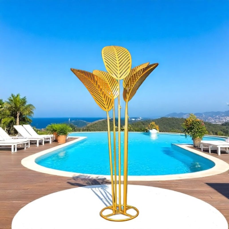 Metal Palm Tree Stand - Decorative Palmetto Backdrop Props