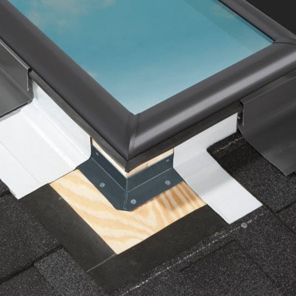VELUX Aluminum Flashing Kit with Underlayment for Deck Mount Skylights