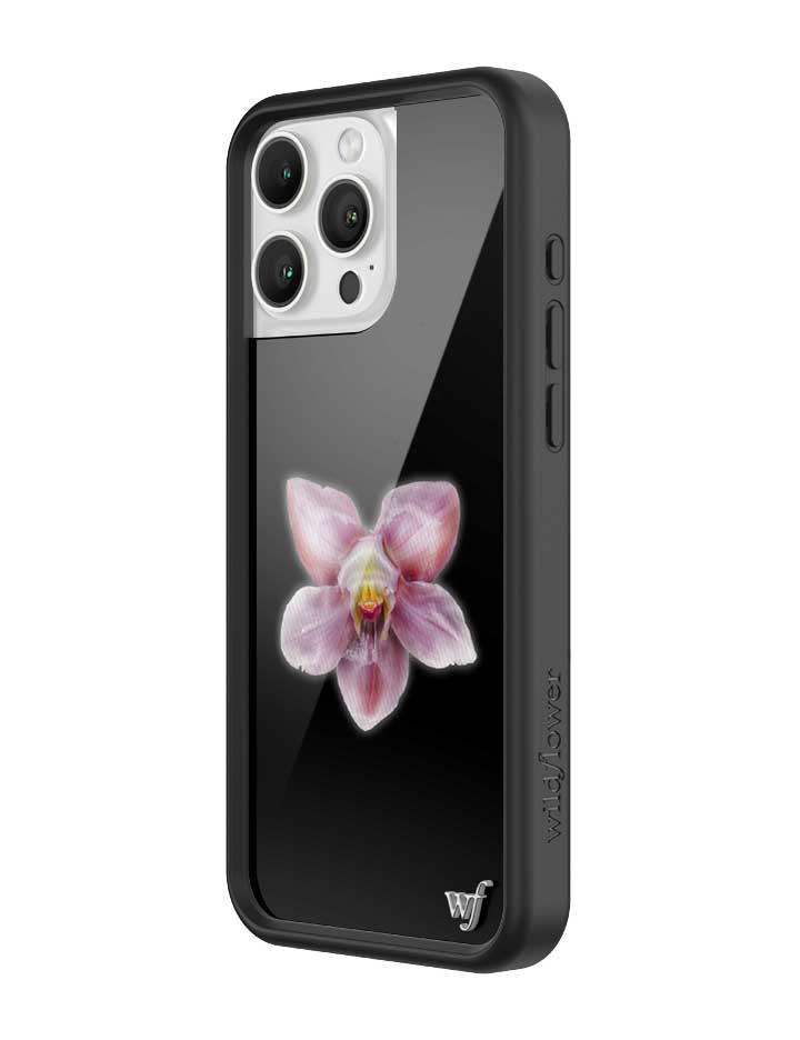 Orchid | Black iPhone Case