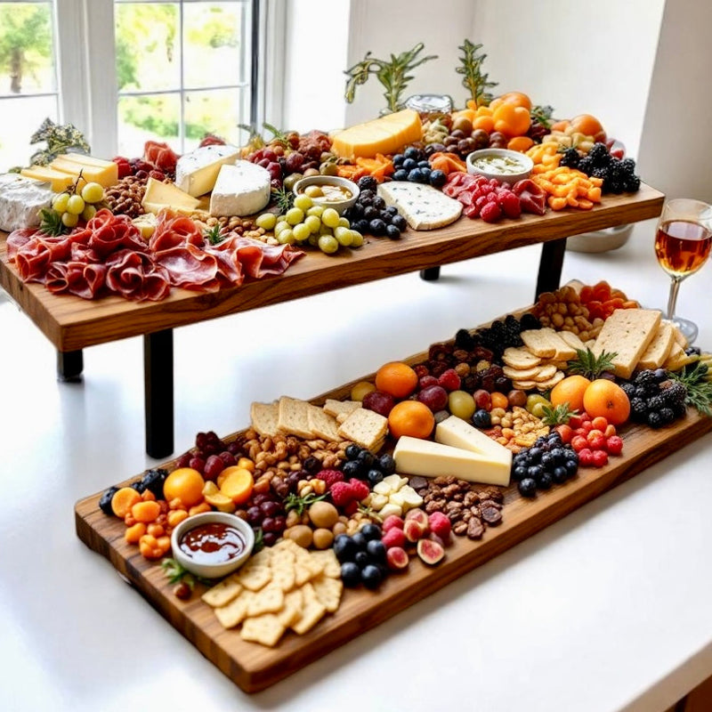Charcuterie Boards - Cheese & Dessert Grazing Board 2-Pack