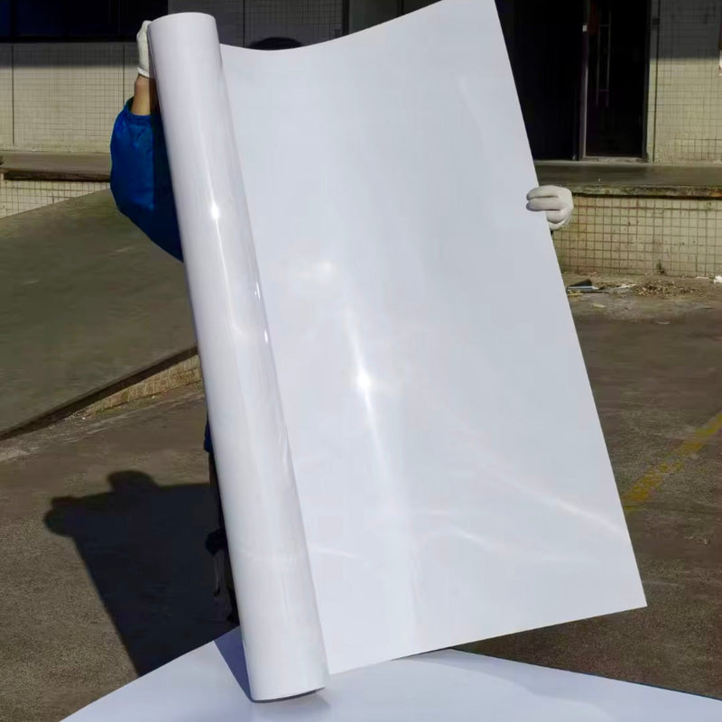 Wedding Ceremony Aisle Runner - Glossy White 47 Inch Carpet