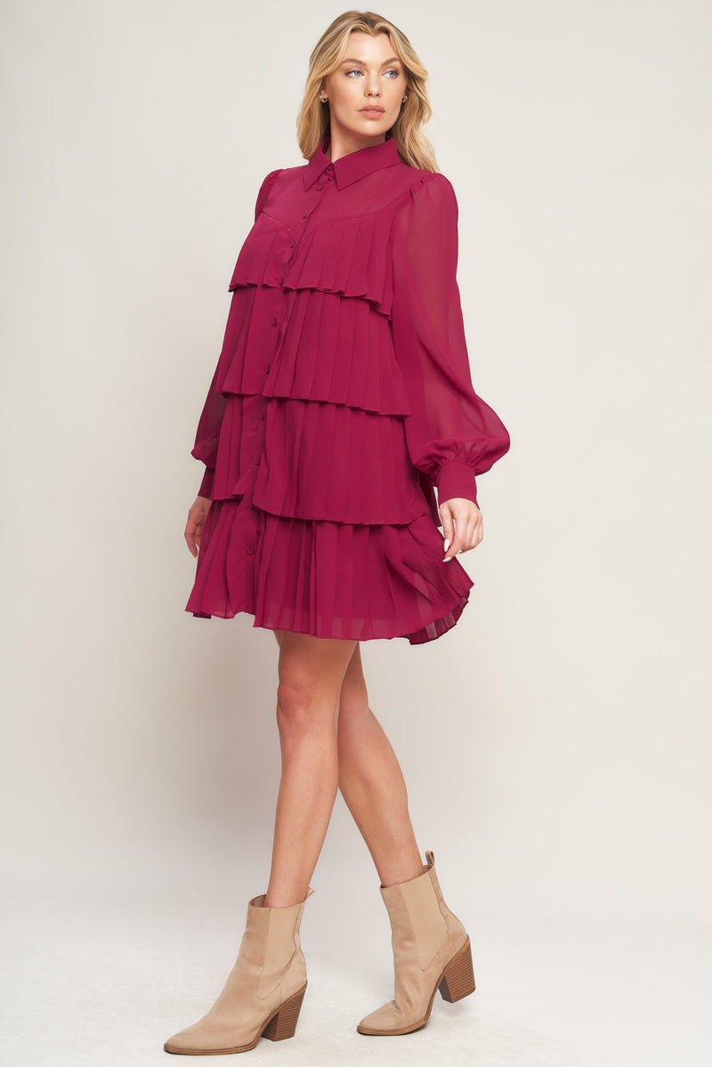 AN ABSOLUTE TREASURE WOVEN MINI DRESS