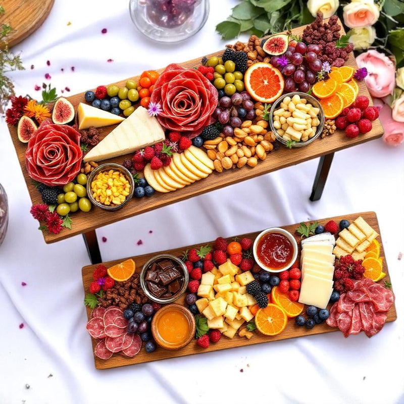 Charcuterie Boards - Cheese & Dessert Grazing Board 2-Pack