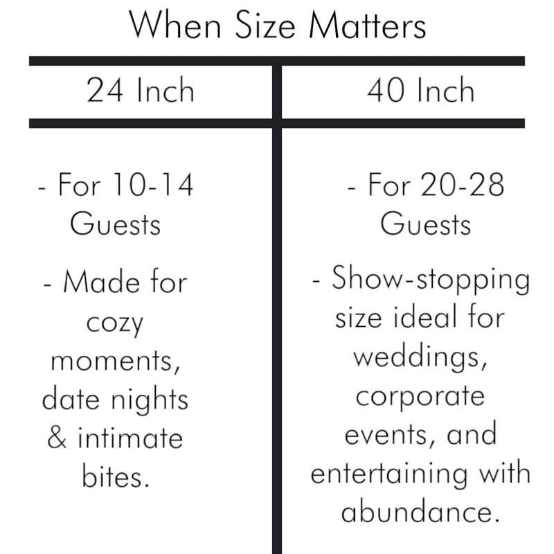 Charcuterie Boards - Cheese & Dessert Grazing Board 2-Pack