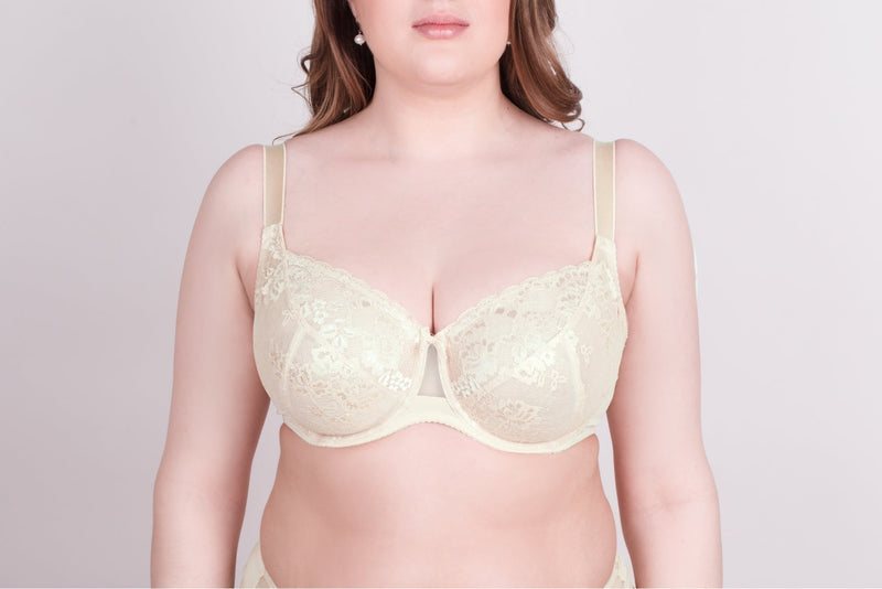 Bra Milavitsa 107180 - Lace, Underwired, Triple-Cup