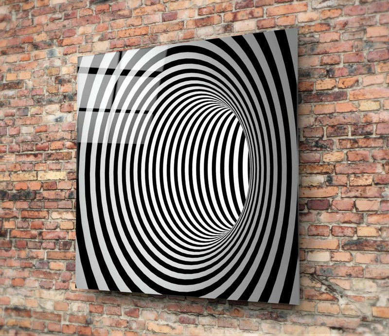illusion Glass Wall Art