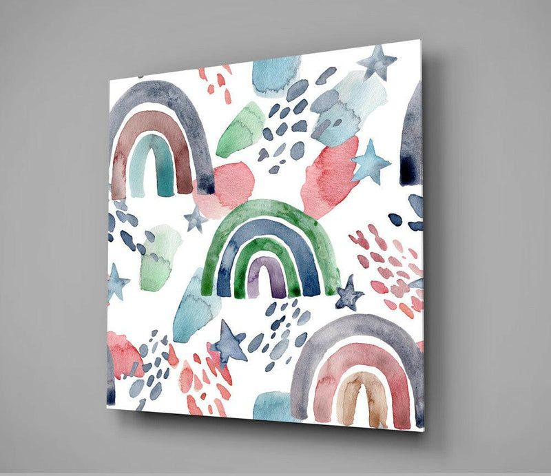 Rainbow Glass Wall Art