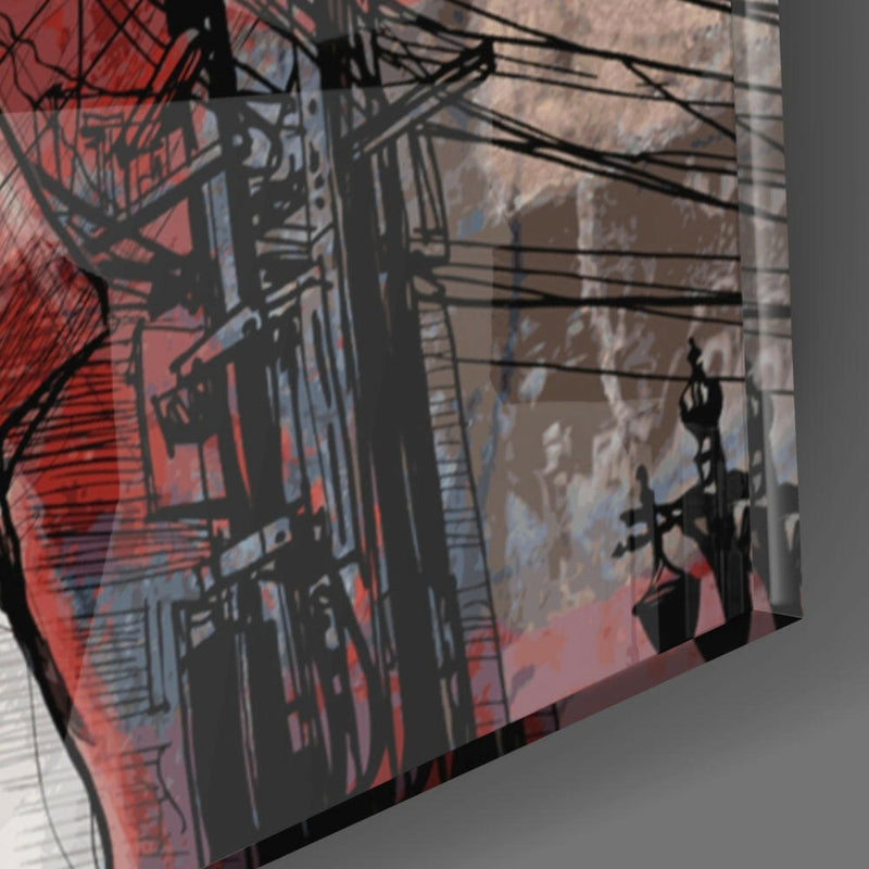 Trumpet Glass Wall Art