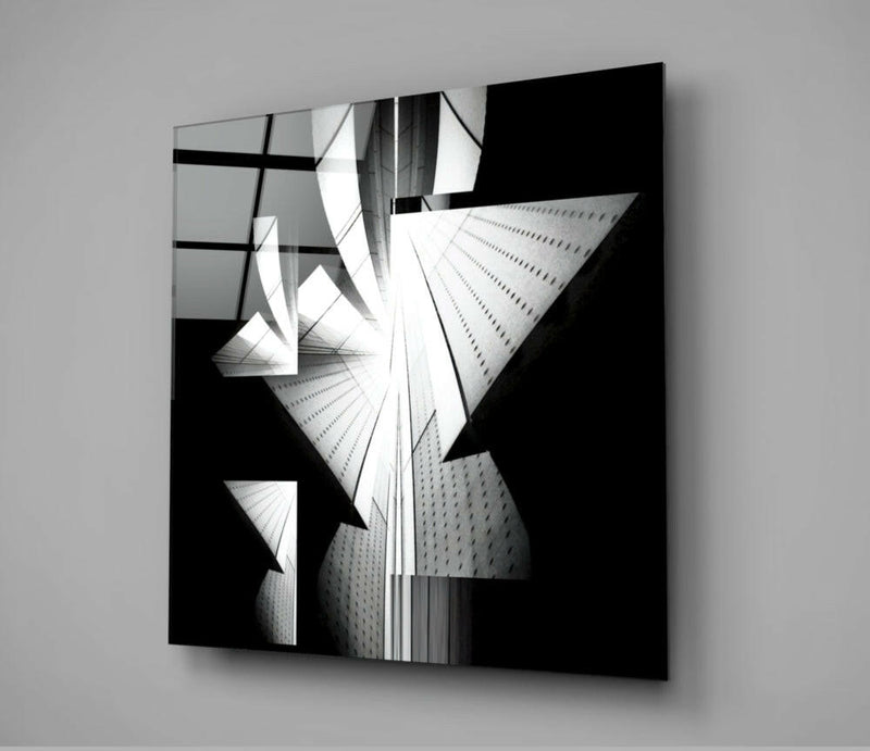 City Glass Wall Art