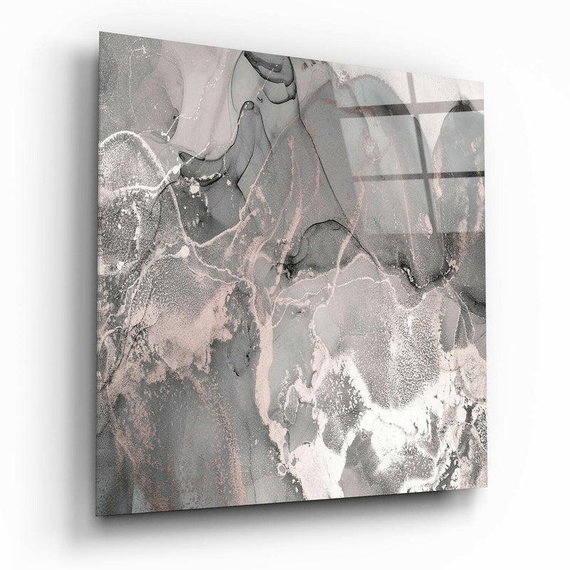 Abstract Glass Wall Art