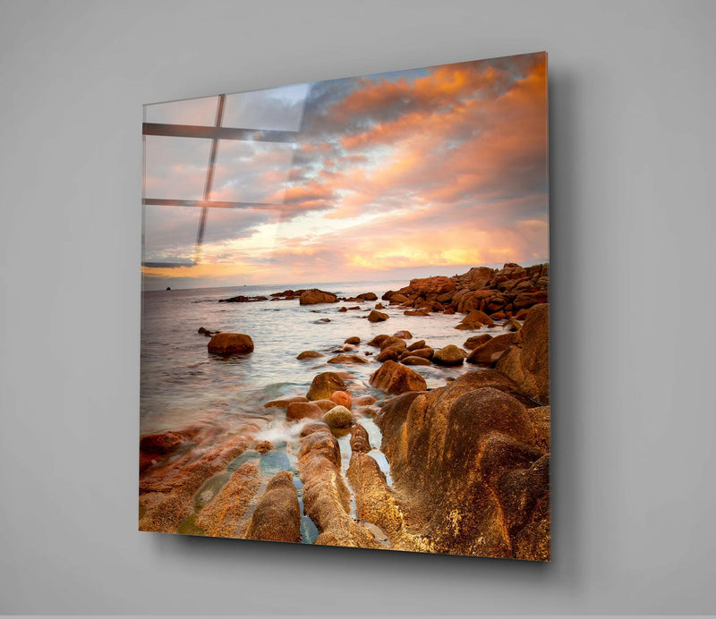 Color of the Sun Glass Wall Art