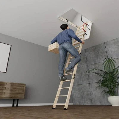 Wooden Insulated Ladder - Up to 10ft 8in - 47in x 21.5in