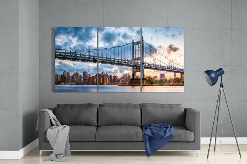 Manhattan Glass Wall Art