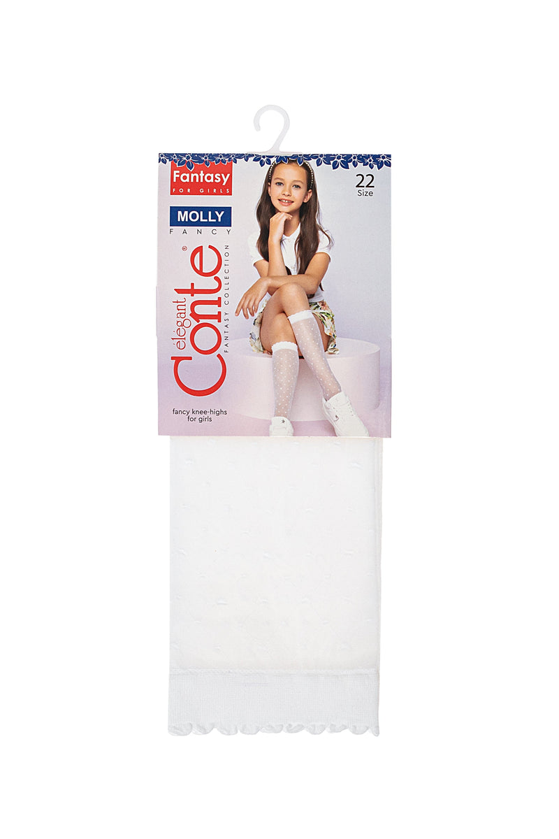 Conte Knee-High Socks for girls - Molly 20 Den