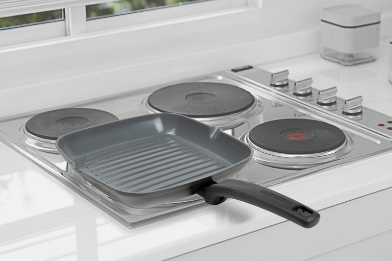 MASTERPAN Ceramic Nonstick Grill Pan, 10" (25cm)