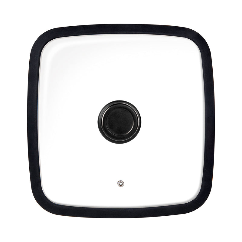 MASTERPAN Tempered Glass Lid, Fits Our 11x11" Pans (28cm)