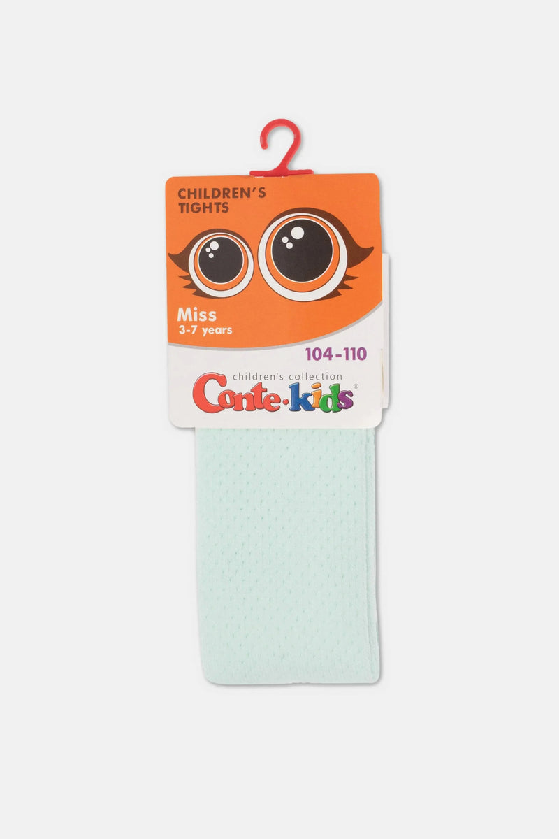 Conte-Kids Cotton Tights Miss 616 - Mesh Pattern