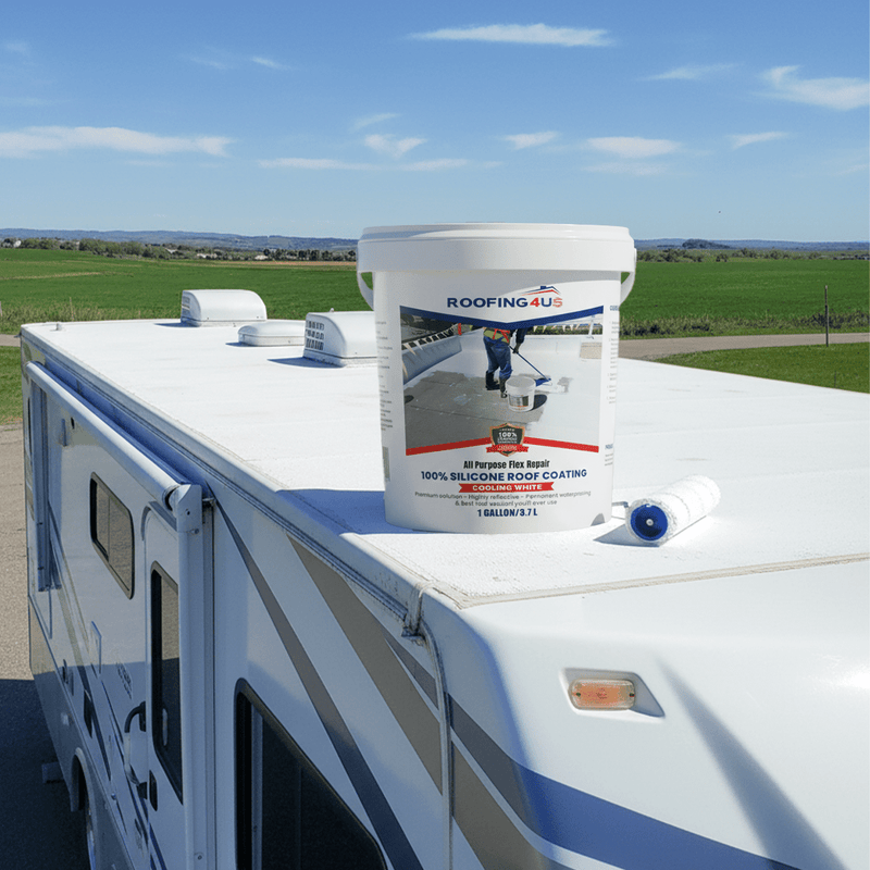 All Purpose Flex Repair 100% Silicone Roof Sealant - 1 Gallon