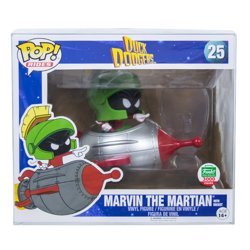 Rides Marvin the Martian with Rocket PopShield Protector
