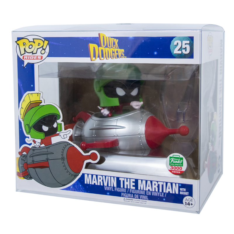 Rides Marvin the Martian with Rocket PopShield Protector