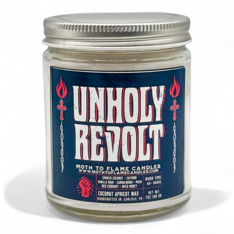 Unholy Revolt – 7 oz Candle