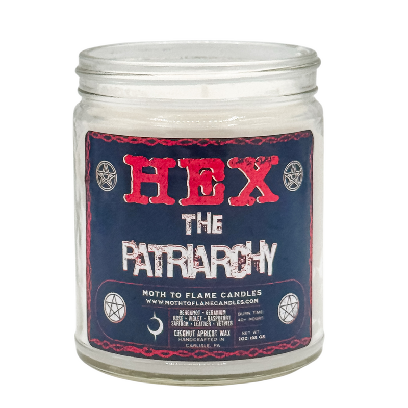 Hex the Patriarchy – 7 oz Candle