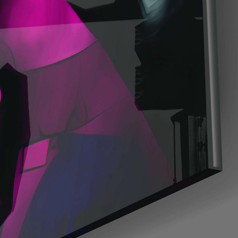 Picasso's Mind Glass Wall Art  || Designer Collection