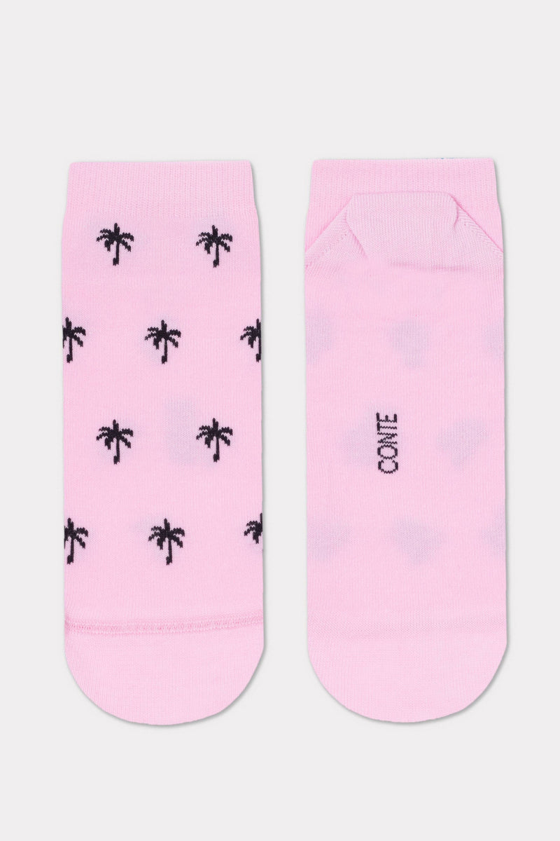 Cotton Ankle Socks Conte Active - 589 Palm Trees