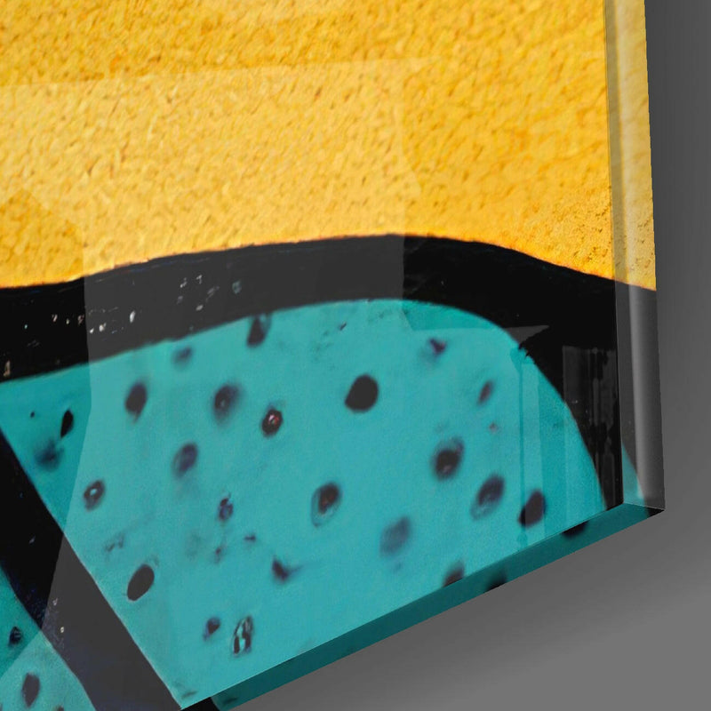 Ms. Cat Glass Wall Art  || Designer Collection