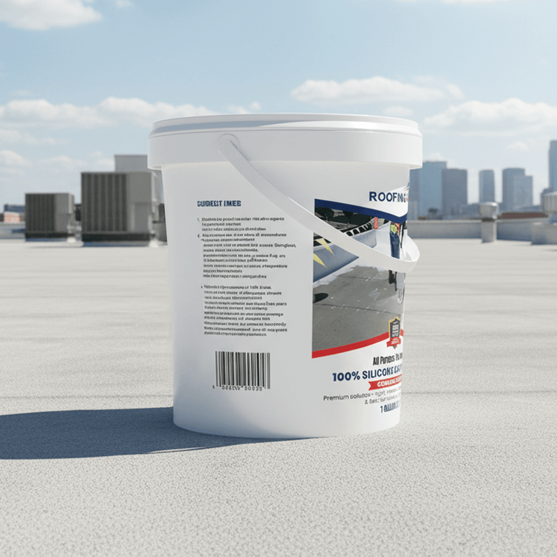 All Purpose Flex Repair 100% Silicone Roof Sealant - 1 Gallon