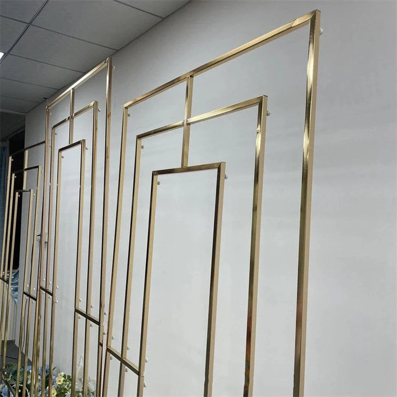 Square Wedding Party Decor Backdrop Stand