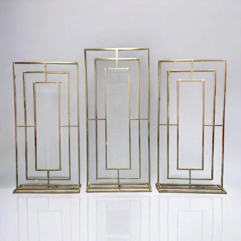 Square Wedding Party Decor Backdrop Stand