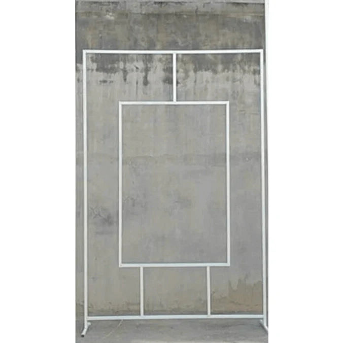 Square Wedding Welcome Sign 6.5ft Backdrop