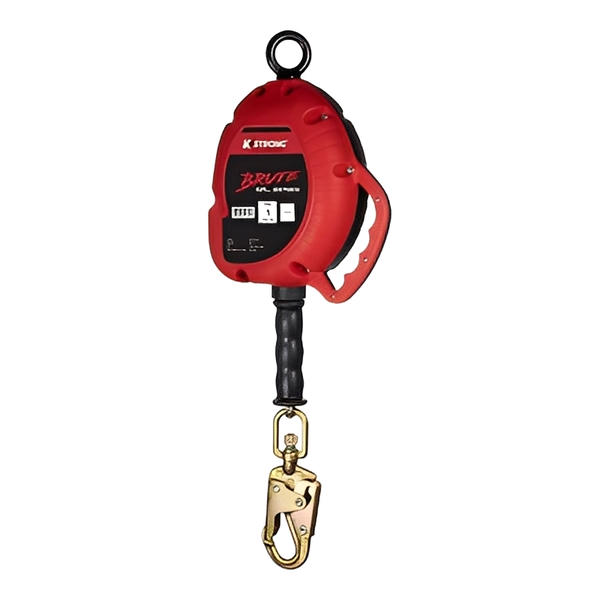 Brute Self Retracting Lifeline - Galv Steel Wire Cable (Swivel Snap Hook) - All Sizes