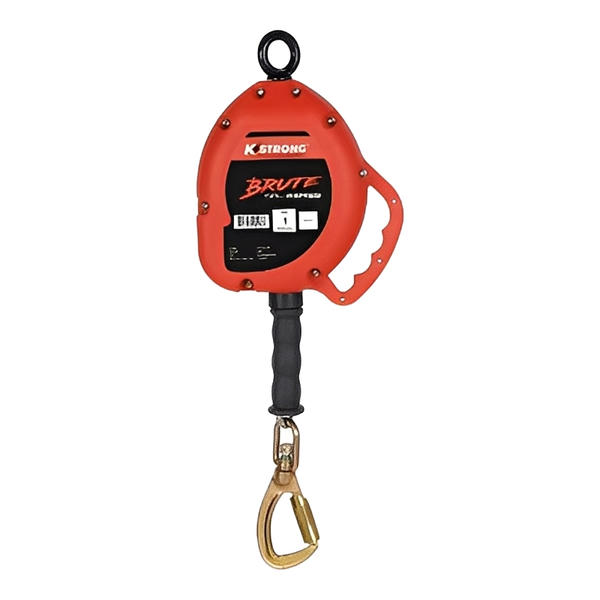 Brute Self Retracting Lifeline - Galv Steel Wire Cable (Carabiner) - All Sizes