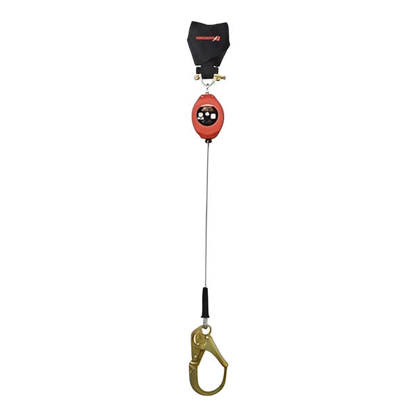 Brute Backer Self Retracting Lifeline - Leading Edge (Steel Rebar Hook) - 8.5ft