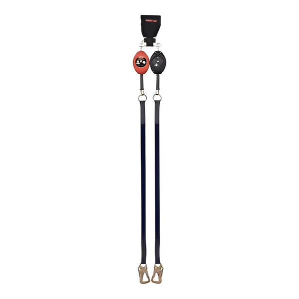 Brute Backer Self Retracting Lifeline - Leading Edge - Tie Back Webbing (Rebar Hook) - 8.5ft