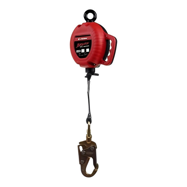 Brute Self Retracting Lifeline - Webbing Cable - Steel Snap Hook