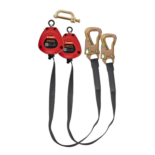 Brute Self Retracting Lifeline - Hi-Abrasion Resistant Webbing Cable (9ft) - All Styles